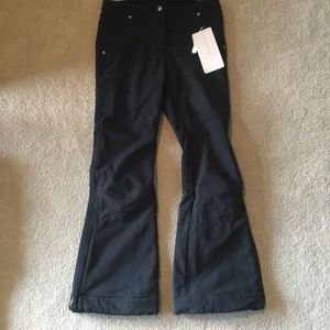 New Obermeyer girls size 16 black Jolie Softshell Pant